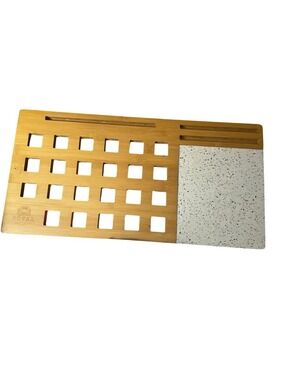 Bamboo Royal Craft Wood Laptop Lap Desk Ventilated Mouse Paf Trays Contemporary